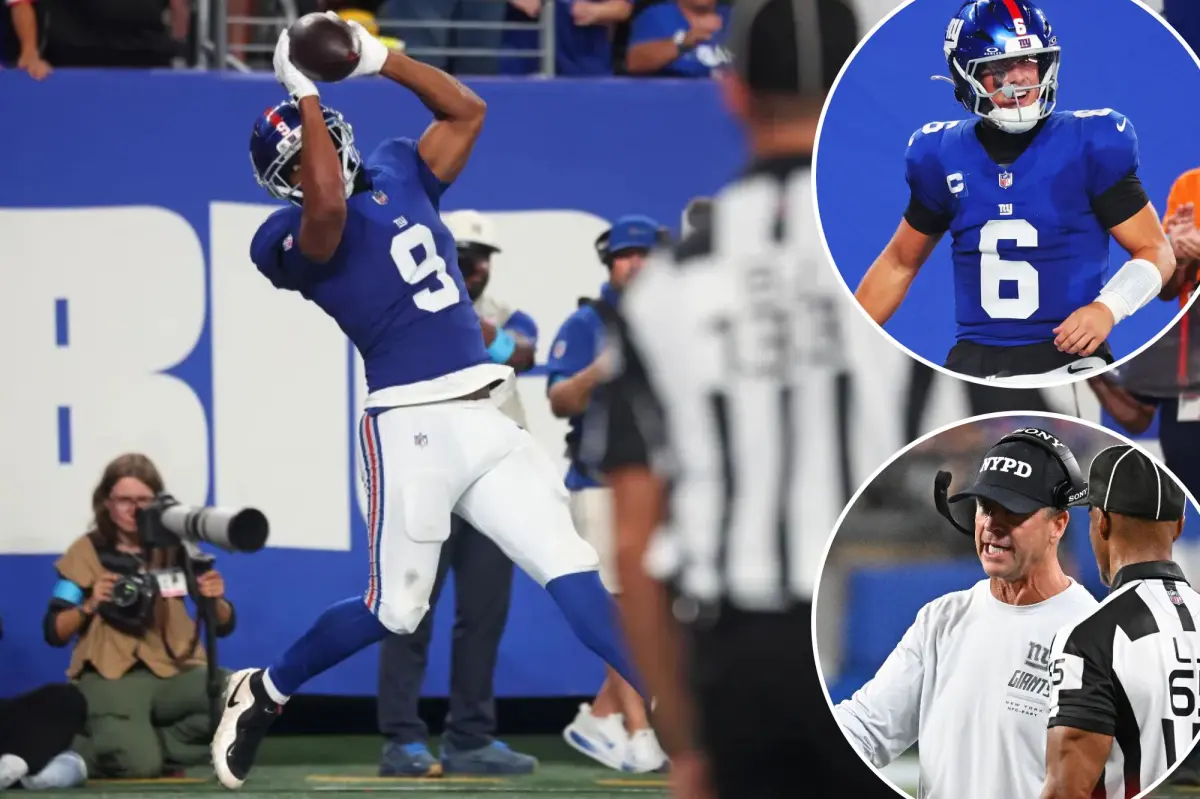Giants blitz Cowboys for perfect start to John Harbaugh era