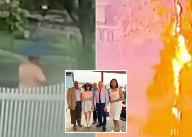 Astonishing moment NY GOP congressional staffer is hit by lightning in Staten Island — and survives