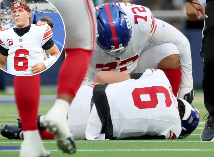 Jaxson Dart could need season-ending surgery in disastrous Giants update
