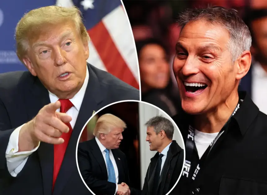 Trump reveals pick for next POTUS and VP to super agent Ari Emanuel