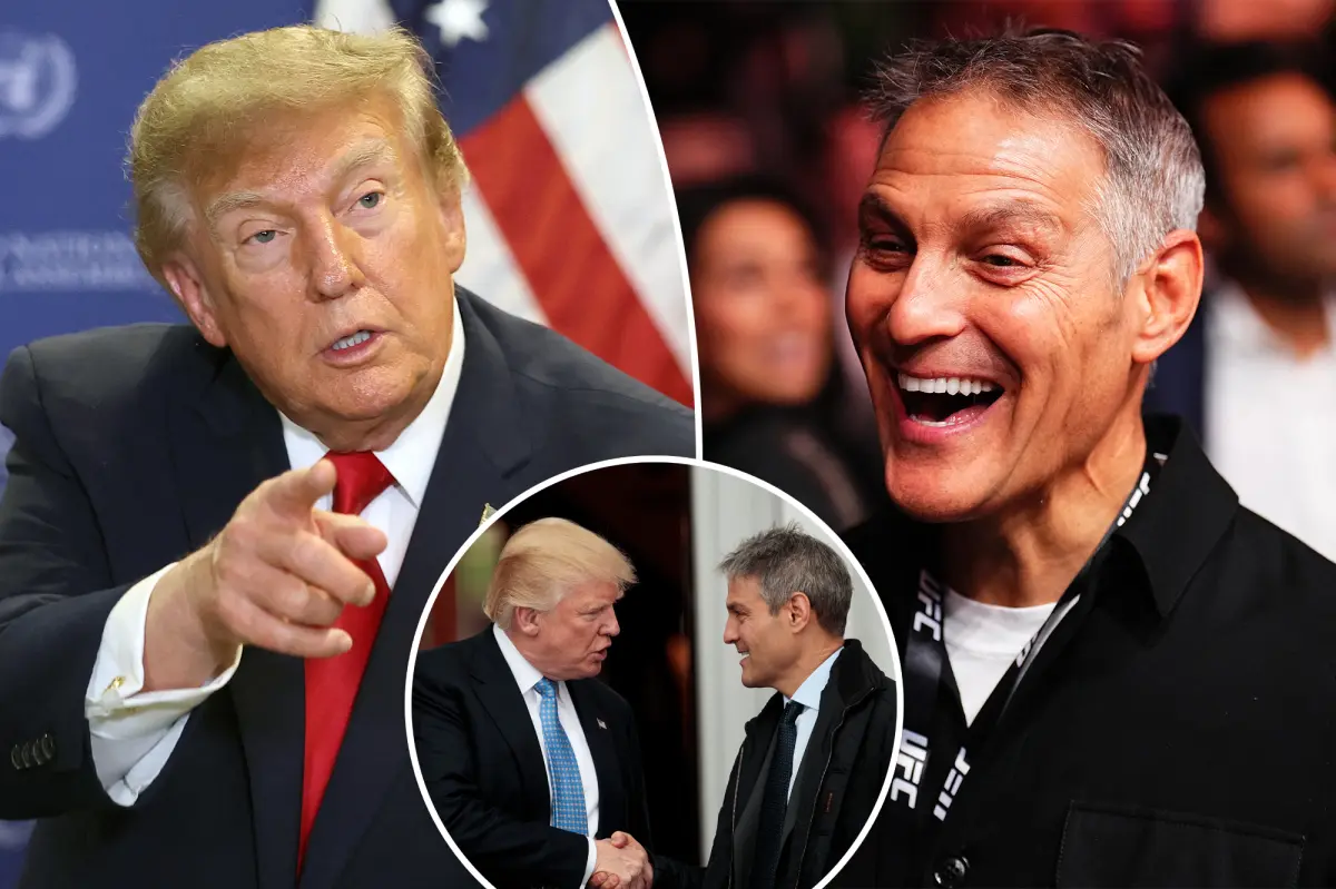 Trump reveals pick for next POTUS and VP to super agent Ari Emanuel