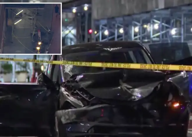 One killed after out-of-control Tesla smashes into NYC scaffolding