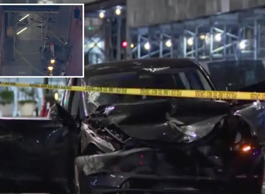 One killed after out-of-control Tesla smashes into NYC scaffolding