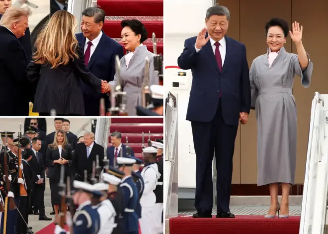 Trump greets China’s Xi at airport in historic move to kick off high-stakes DC visit