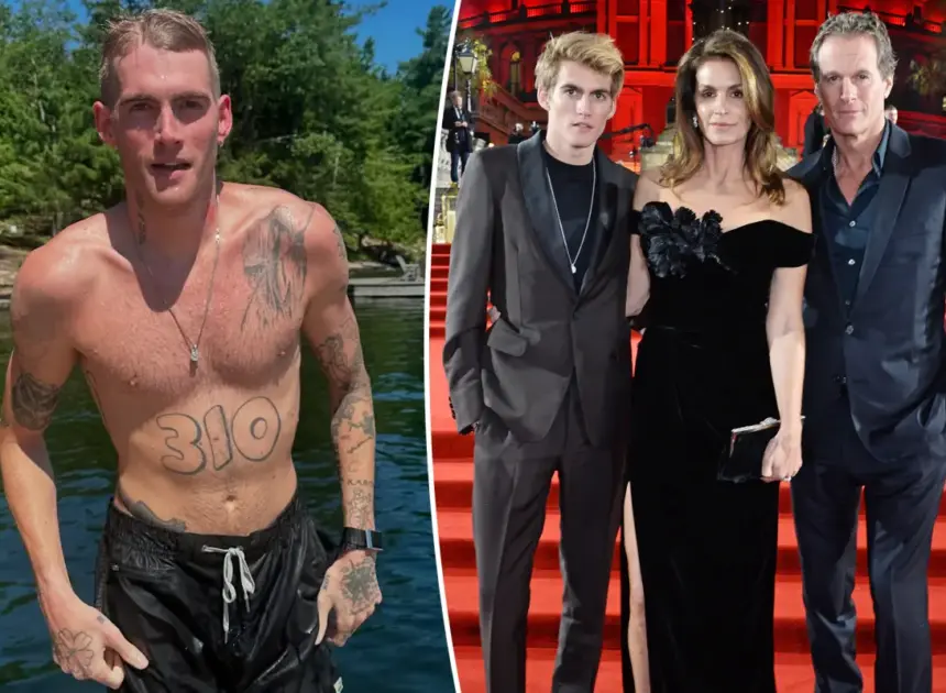 Cindy Crawford’s son, Presley Gerber, died of a suspected overdose in rehab: report