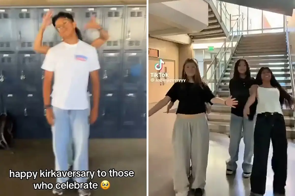 Sick students mock Charlie Kirk with vile dance memes on assassination anniversary