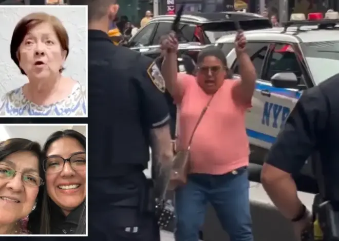 Mom of crazed Times Square killer questions why cops couldn’t grab her as she lunged at them with knives