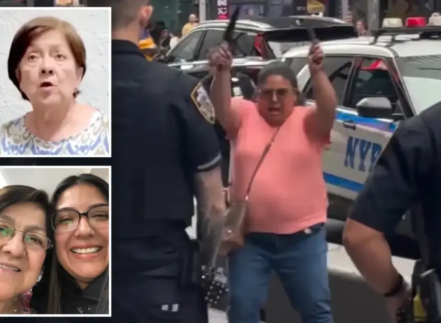 Mom of crazed Times Square killer questions why cops couldn’t grab her as she lunged at them with knives
