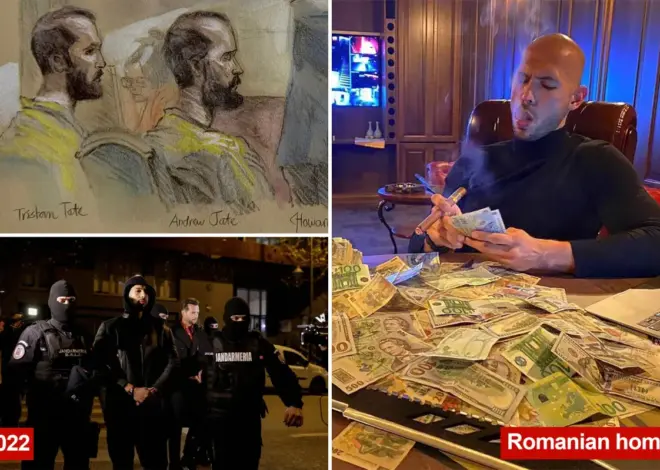 Andrew Tate indicted in Romania for trafficking minors, money laundering