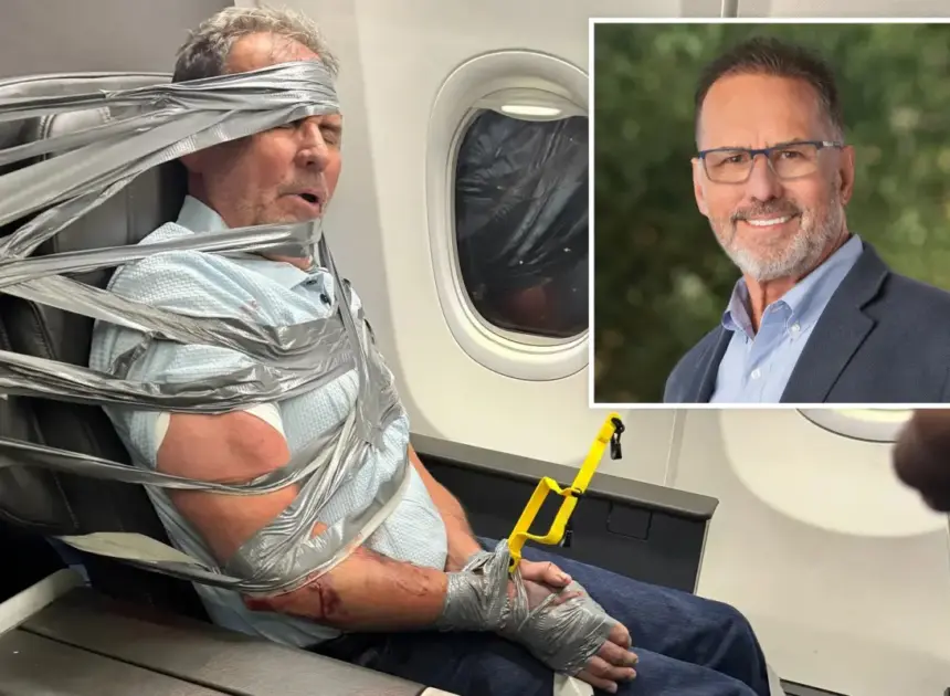 Airline passenger who had to be duct-taped to seat after n-word meltdown ID’d as Arizona realtor