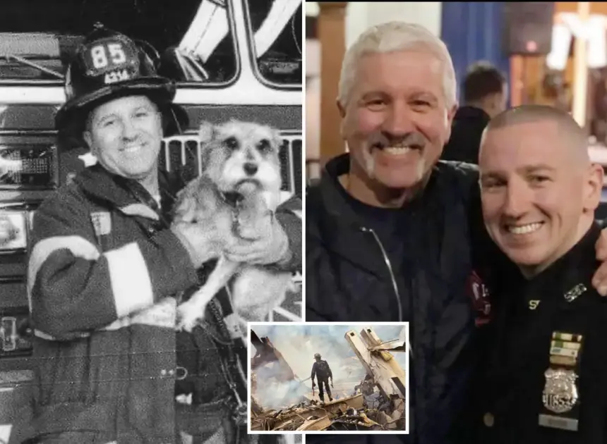 Exclusive | NYPD detective lost FDNY dad to battle with 9/11-related cancer — days after honoring his fallen brothers