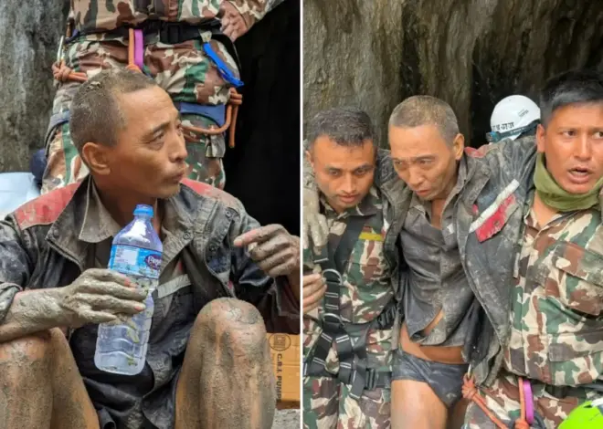 Rescuers in Nepal miraculously pull survivor from tunnel 10 days after deadly floods