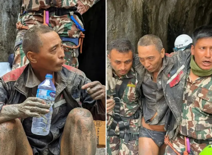 Rescuers in Nepal miraculously pull survivor from tunnel 10 days after deadly floods