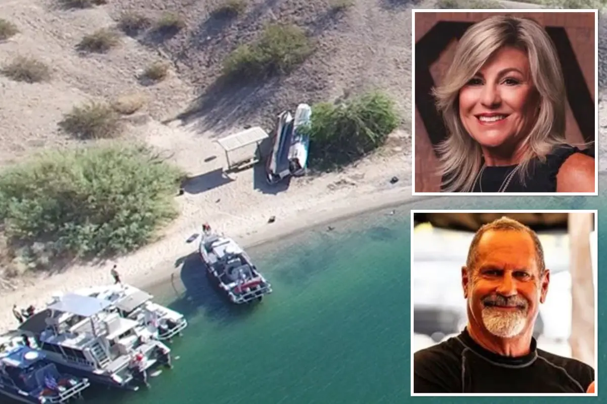 Successful business owners killed in high-speed boat crash after vessel hit land and went airborne