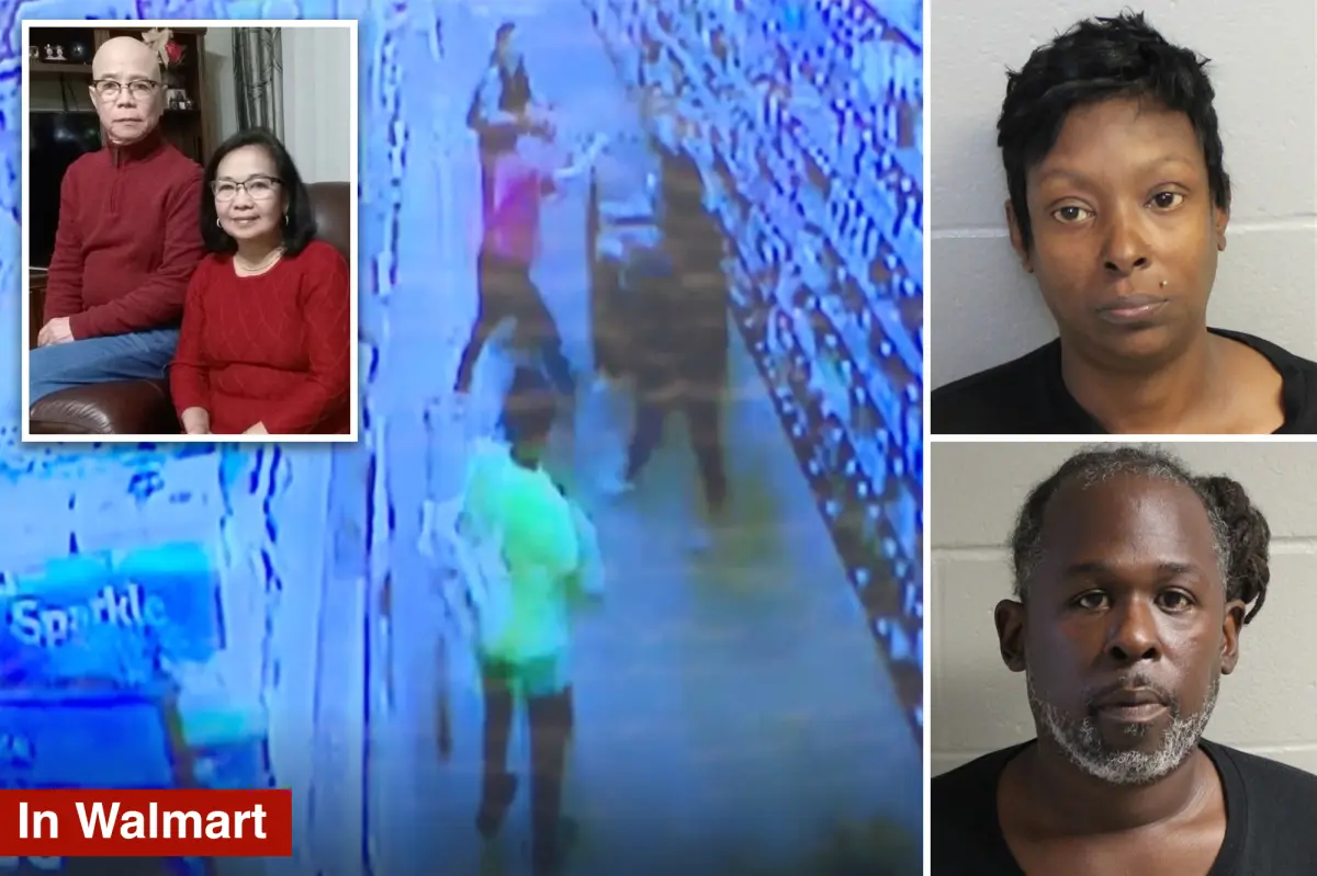 Walmart customer, 77, beaten to death by parents of teen employee after shopping cart dispute, widow says