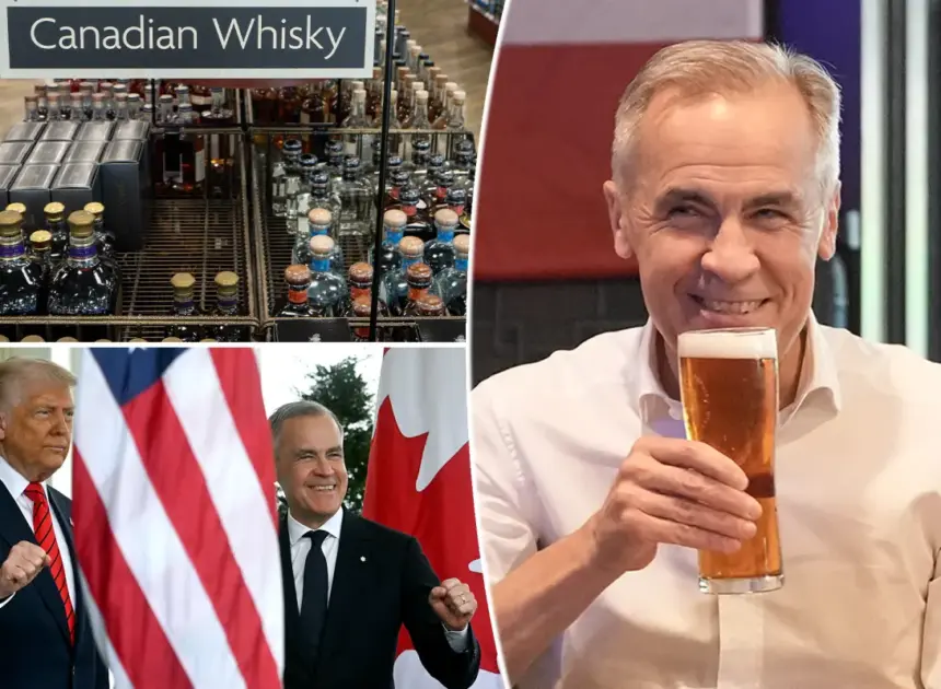 Canadian alcohol brands sold in the US that are now banned after Trump’s latest tariffs