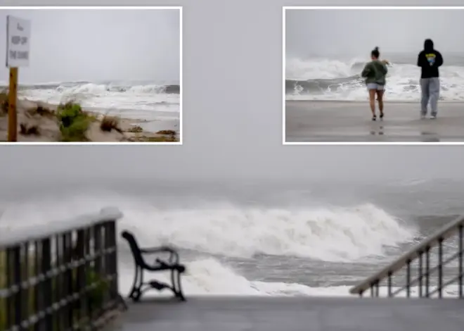 Long Island swimmer vanishes in ocean off Fire Island during deadly nor’easter as officials launch search