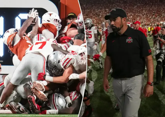Ohio State coach Ryan Day made fateful decision that backfired in crushing choke vs. Texas
