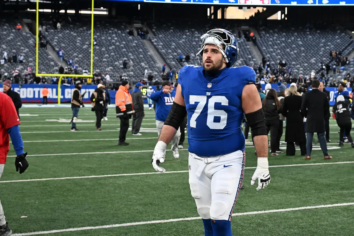 Giants give Jon Runyan Jr. two-year, $22 million extension to secure key offensive line piece