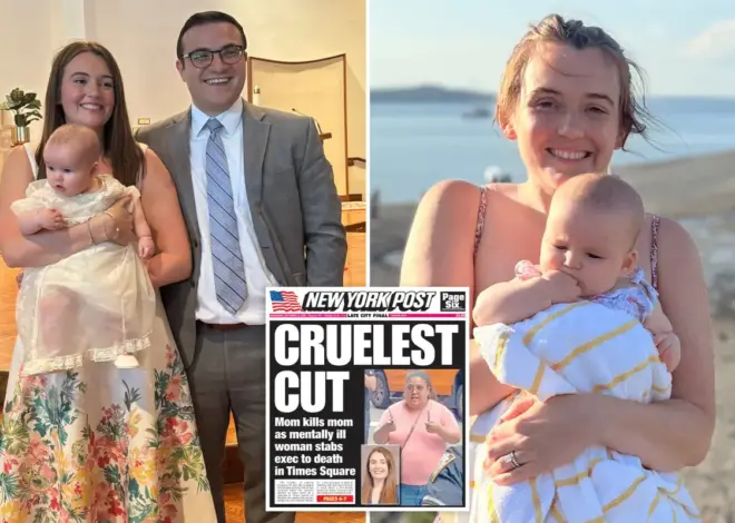 ‘Devastated’ family of BofA exec randomly slain in Times Square releases heartbreaking statement on young wife, new mom