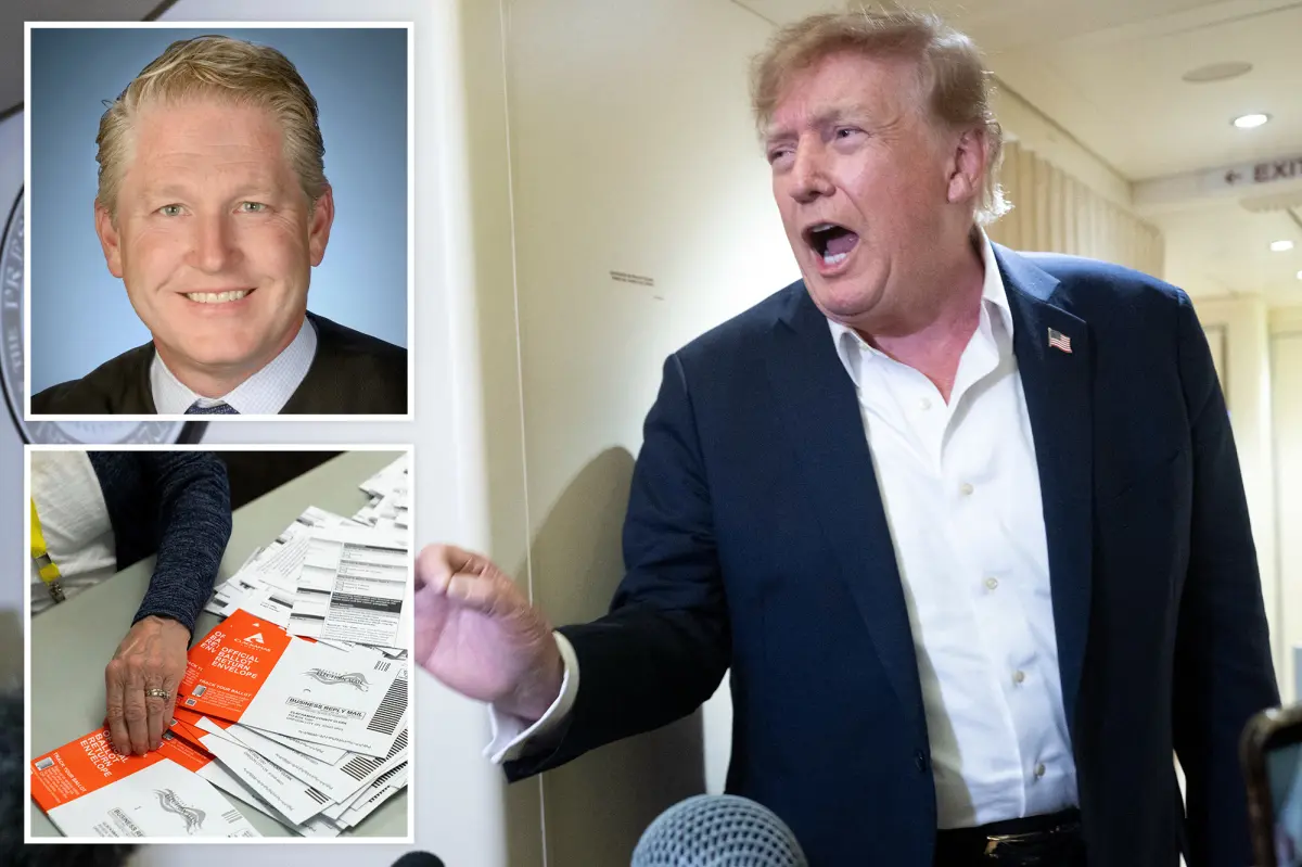 Second federal judge freezes Trump mail ballot order with US Supreme Court poised to weigh in