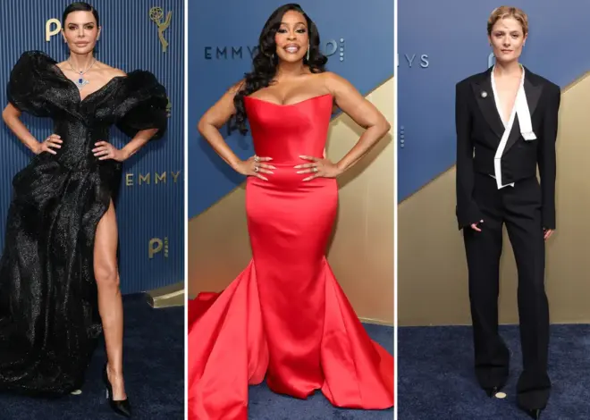 Emmys 2026 red carpet live updates: See all the celebrity looks