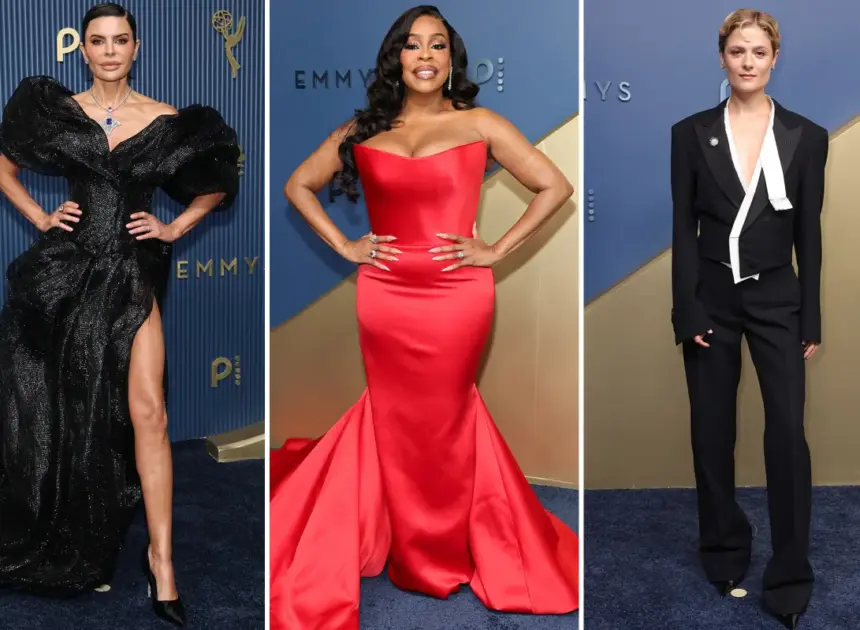 Emmys 2026 red carpet live updates: See all the celebrity looks