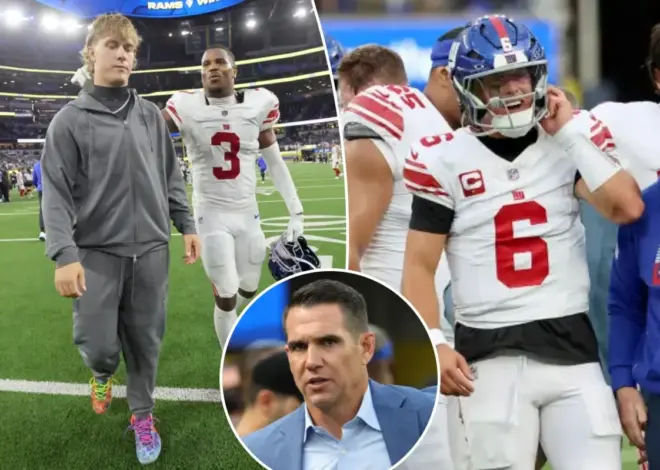 Giants appear to avoid the worst with Jaxson Dart injury: ‘Going to be OK’