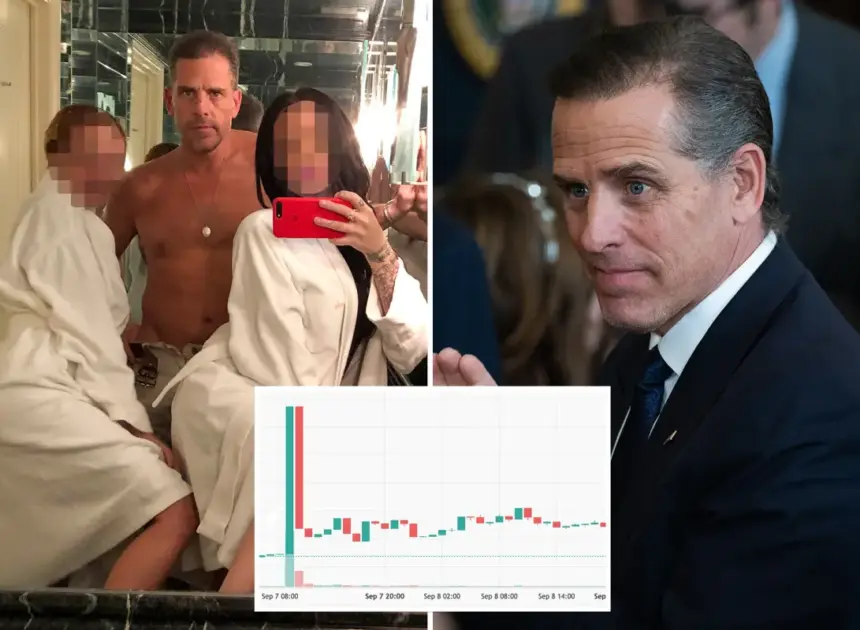 Hunter Biden’s $LAPTOP meme coin rockets from $3 to $300 — then crashes within minutes