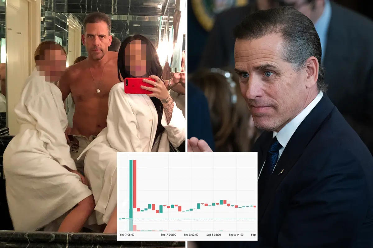 Hunter Biden’s $LAPTOP meme coin rockets from $3 to $300 — then crashes within minutes