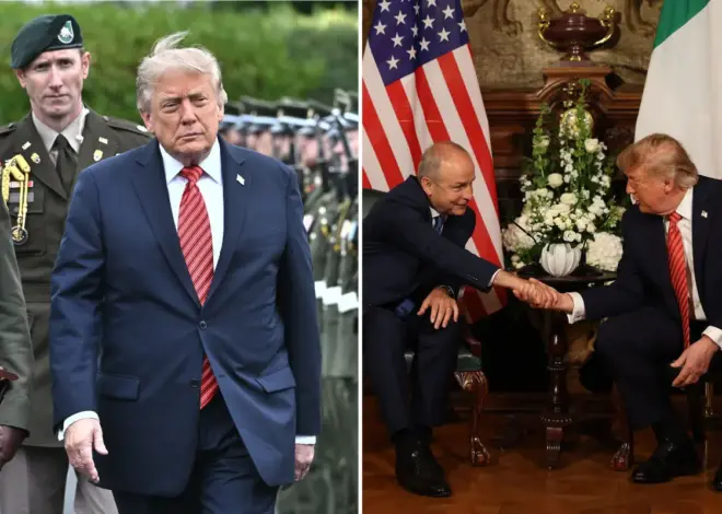 Trump says he would ‘love’ to see a united Ireland — just days as new UK PM said it was off the table