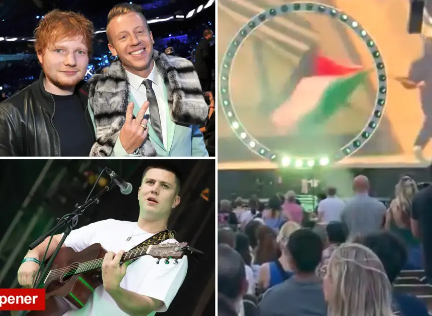 Ed Sheeran opener Aaron Rowe ditches tour and rails against ‘Israeli genocide’ after Macklemore fiasco