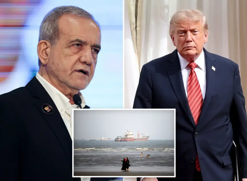 Iranian president says country ‘won’t surrender’ as he accuses US of targeting civilians