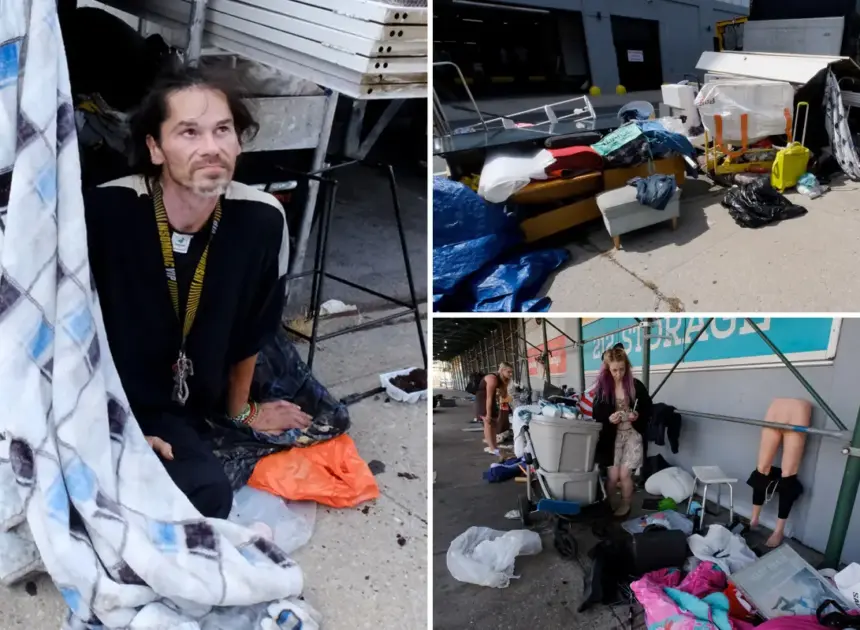 Homeless encampment near Manhattan’s Intrepid Museum keeps popping up despite city cleanups: ‘They come back’