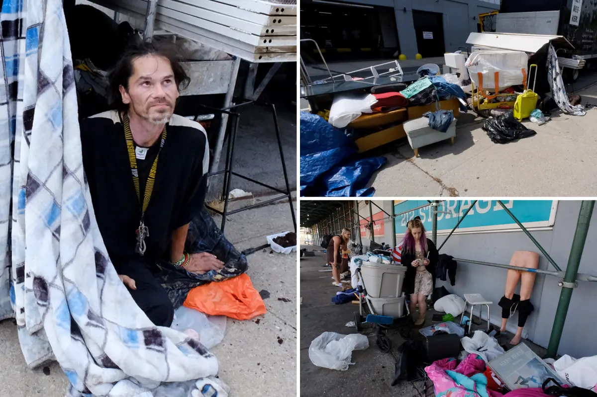 Homeless encampment near Manhattan’s Intrepid Museum keeps popping up despite city cleanups: ‘They come back’