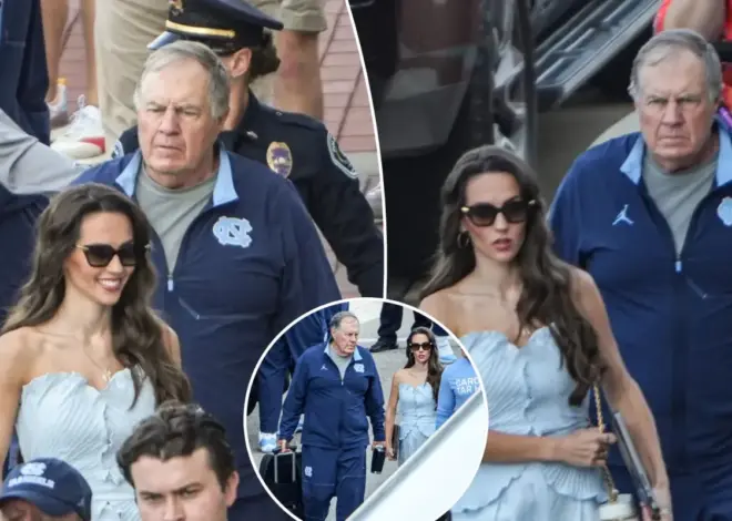 Jordon Hudson supports North Carolina days after Bill Belichick called out ‘flat-out lie’ about her