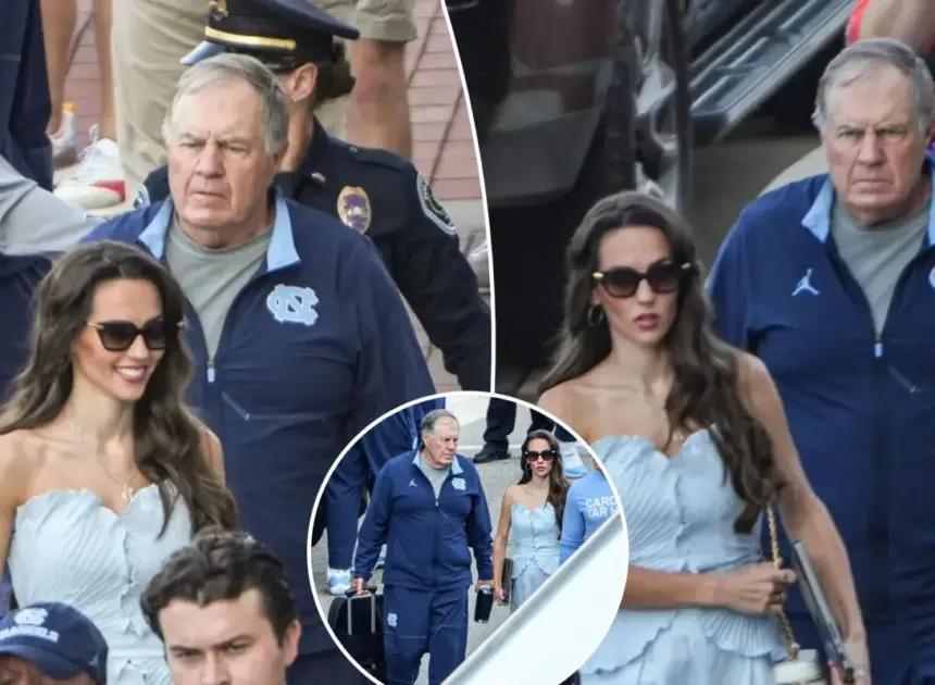 Jordon Hudson supports North Carolina days after Bill Belichick called out ‘flat-out lie’ about her