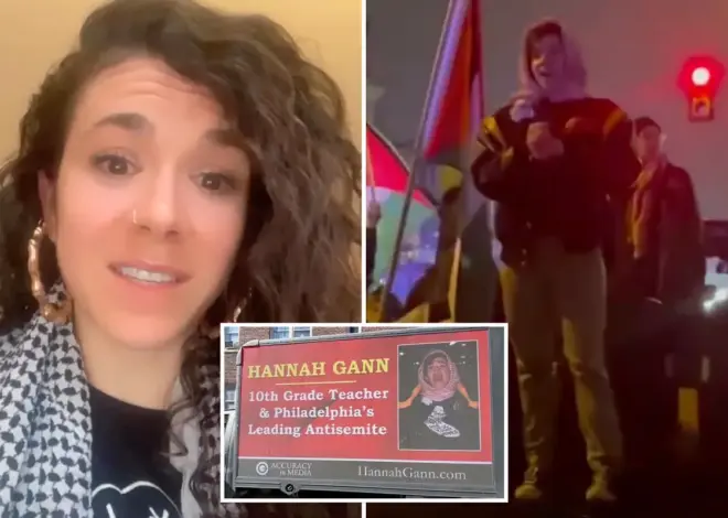 ‘Palestinian Rachel Dolezal’ branded ‘Philadelphia’s Leading Antisemite’ after protesting at ‘pro-Hamas’ rally