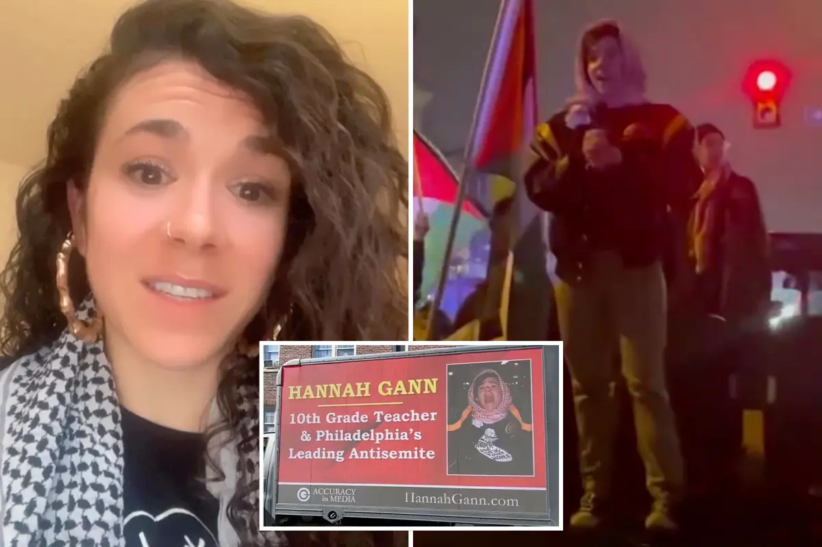 ‘Palestinian Rachel Dolezal’ branded ‘Philadelphia’s Leading Antisemite’ after protesting at ‘pro-Hamas’ rally