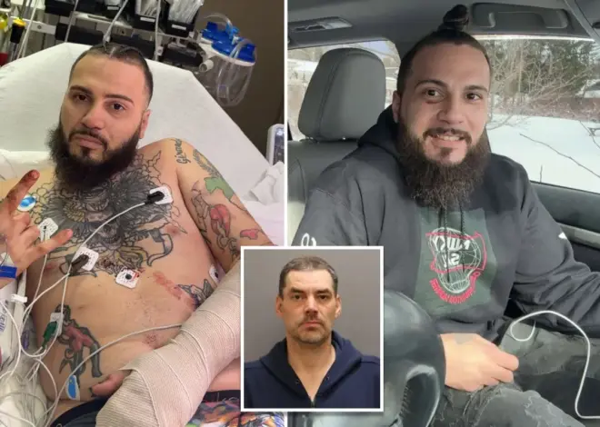 Child predator-catching influencer charged after being stabbed during confrontation at NY Tim Hortons