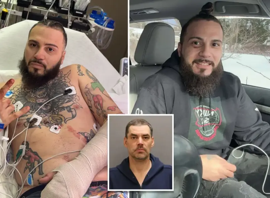 Child predator-catching influencer charged after being stabbed during confrontation at NY Tim Hortons