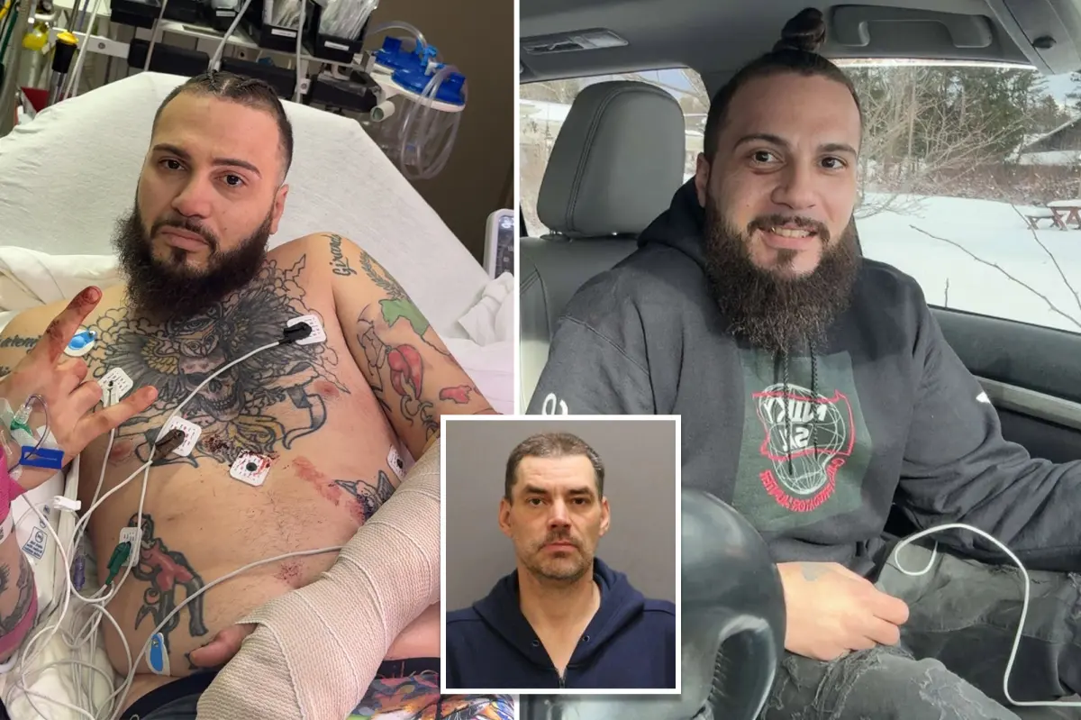 Child predator-catching influencer charged after being stabbed during confrontation at NY Tim Hortons