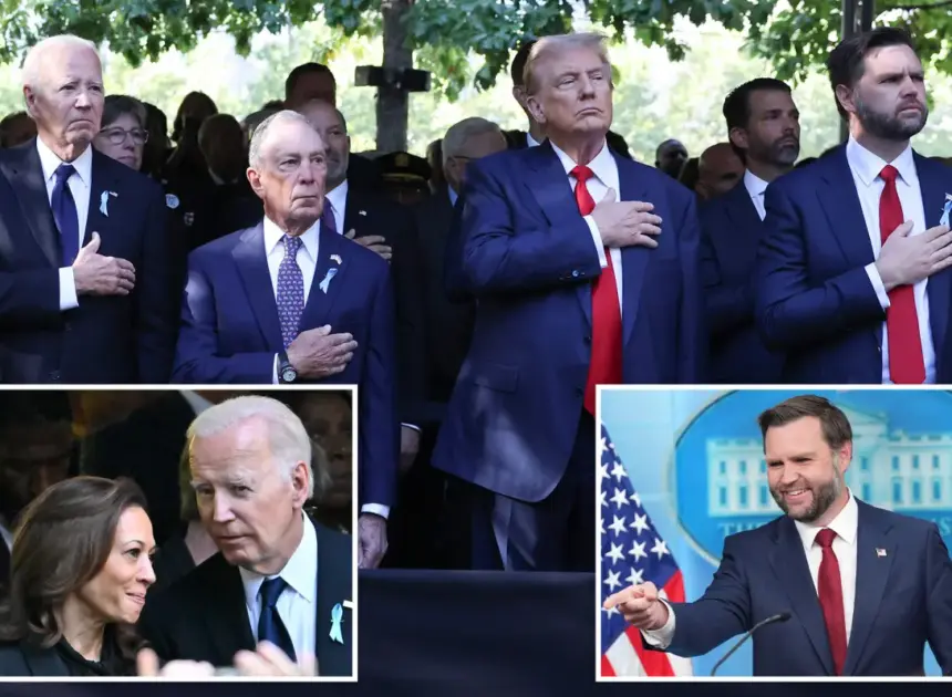 Vance says no ‘security concern’ behind Trump missing 9/11 Ground Zero ceremony — where he jokes he’ll have ‘intellectual’ chat with Biden