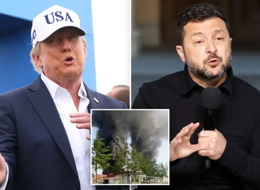 Trump blames Ukraine for diesel fuel price spike, urges Zelensky to stop hitting Russian refineries