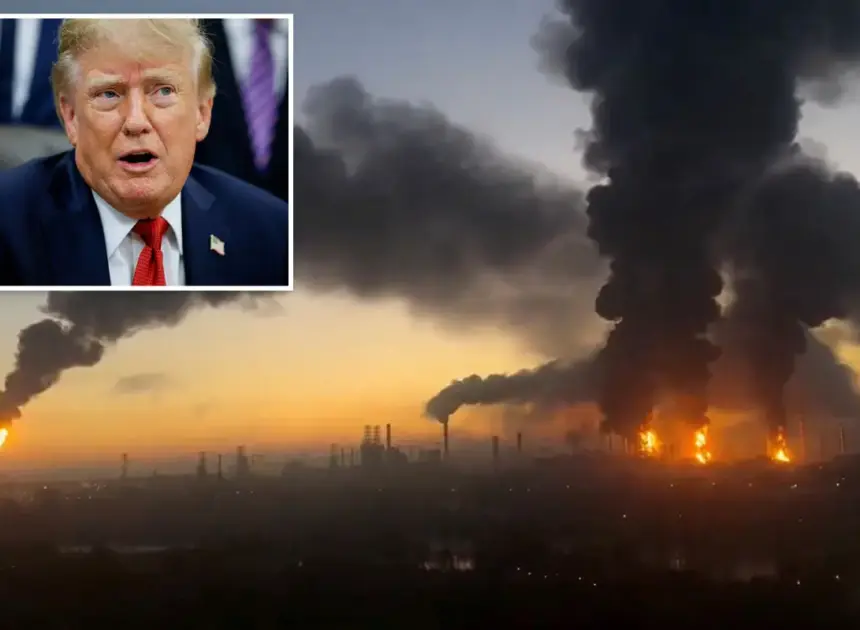 Trump says Russia ‘lost control of its Diesel Oil Industry’ after Ukraine drone attacks, calls for end to ‘ridiculous’ war