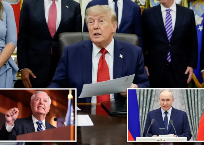 Trump signs Lindsey Graham’s Russia sanctions bill into law