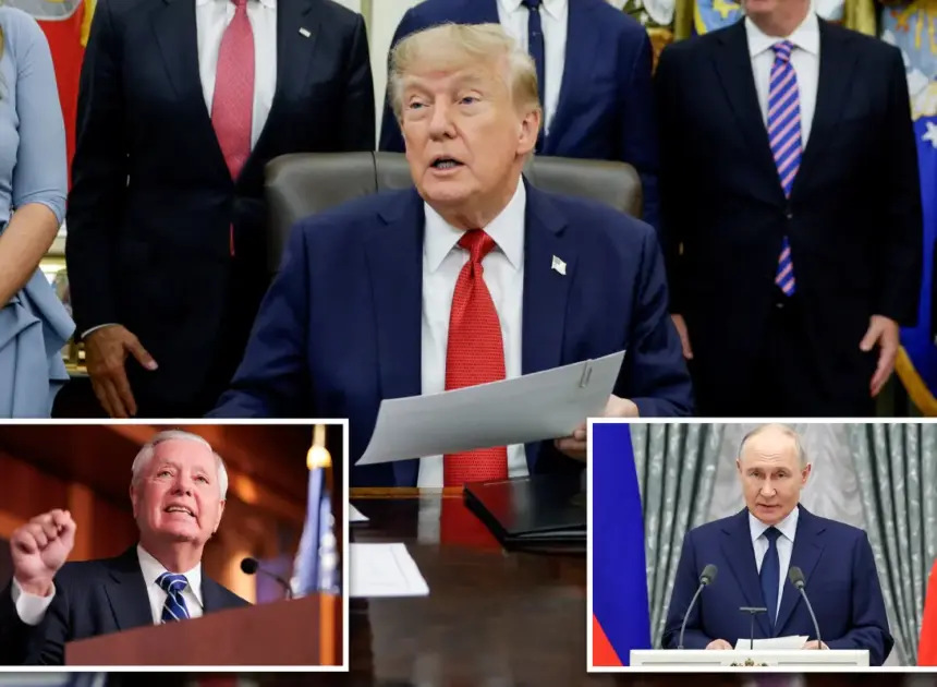 Trump signs Lindsey Graham’s Russia sanctions bill into law