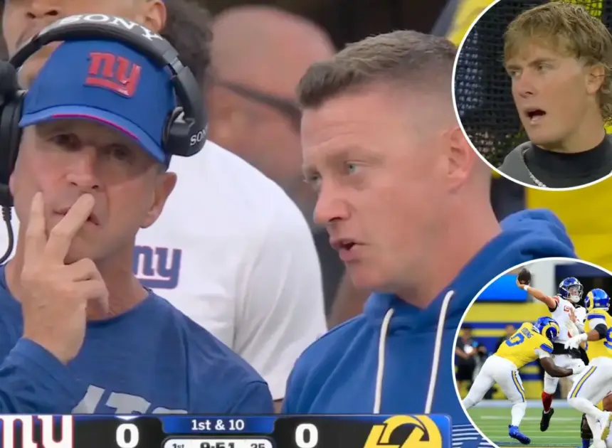 Internet sleuths try to discern Jaxon Dart injury lip-reading moment as Giants brace for timeline
