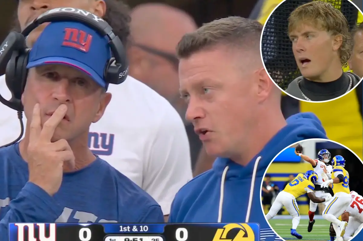 Internet sleuths try to discern Jaxon Dart injury lip-reading moment as Giants brace for timeline