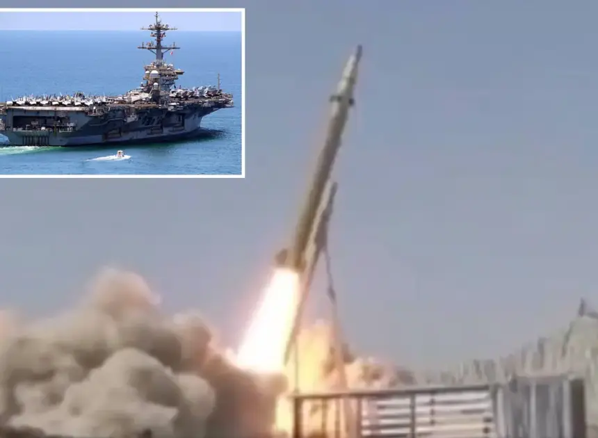 Iran fires electro-optical missile for first time — aiming at US warships: report